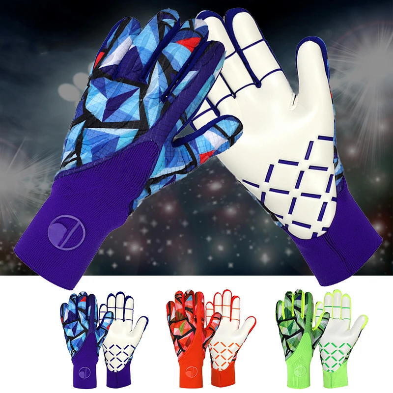 PremierQuality4mmLatexGoalkeeperGlovesStickyFootballSoccerMen