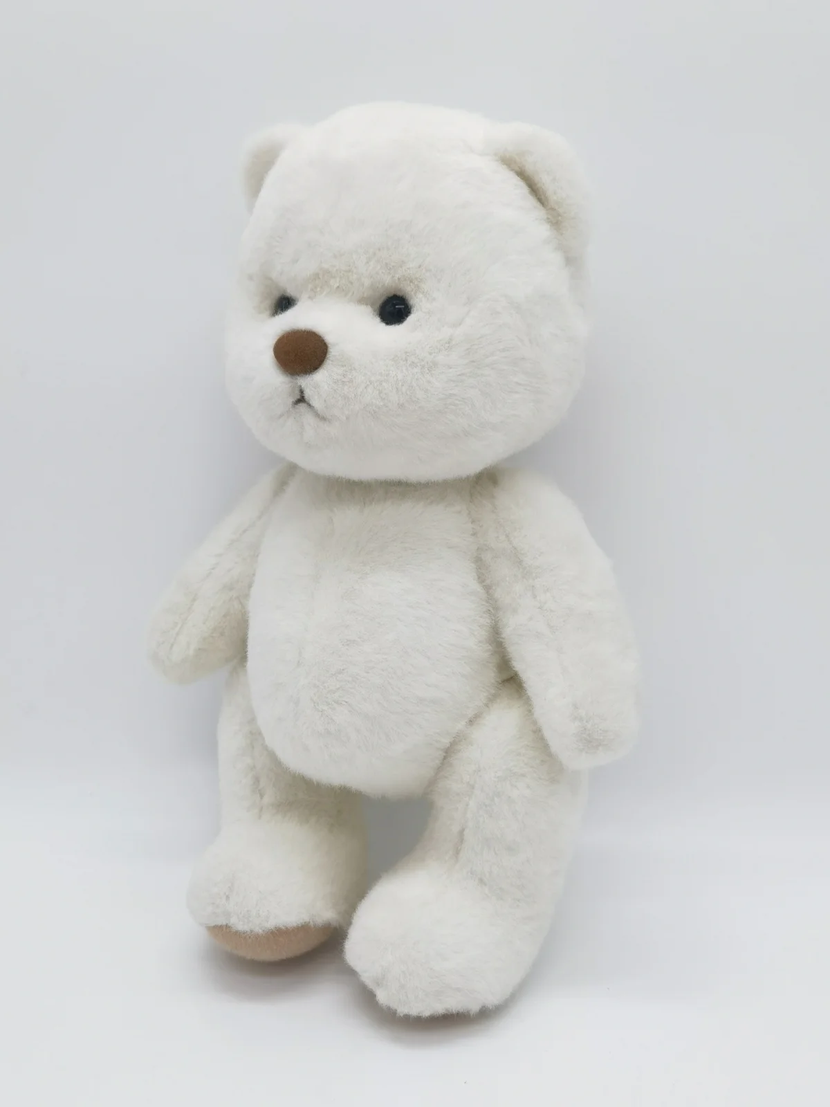 Transformable Bear Doll White Joints Plu Toy Birthday Gift for Girls Jointed Doll Collectible Stuffed Animal Bear Bear