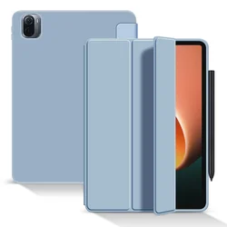 Premium Soft Silicone Tablet Stand Cover with Enhanced Protection and Versatile Design for Xiaomi Pad7Spro 12.5 (Ice Blue)