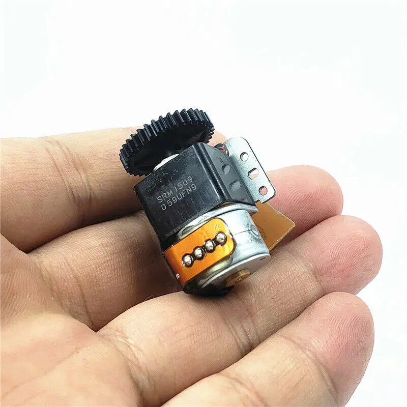 Mini 15Mm Full Metal Gearbox Gear Stepper Motore Passo-Passo 2 Fasi 4 Fili 20 Ohm 18 Gradi D-Shaft Per Robot Giocattolo