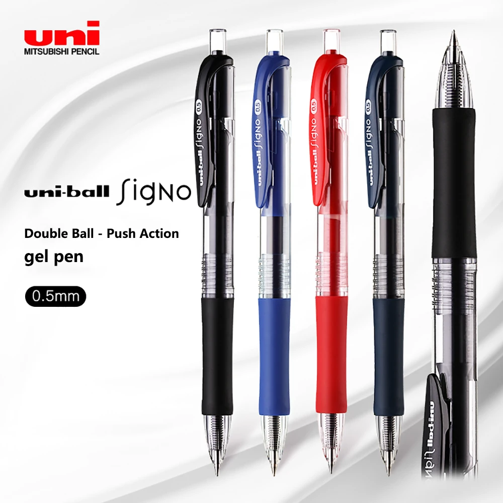 

Japan UNI Biros Gel Pen 0.5mm UMN-152 Office Accessories Students School Supplies Large Capacity Fast Drying Ink