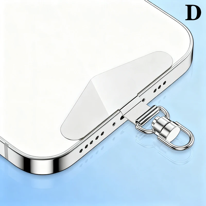 Steel Phone Lanyard Anti-Lost Strap with Metal Clip