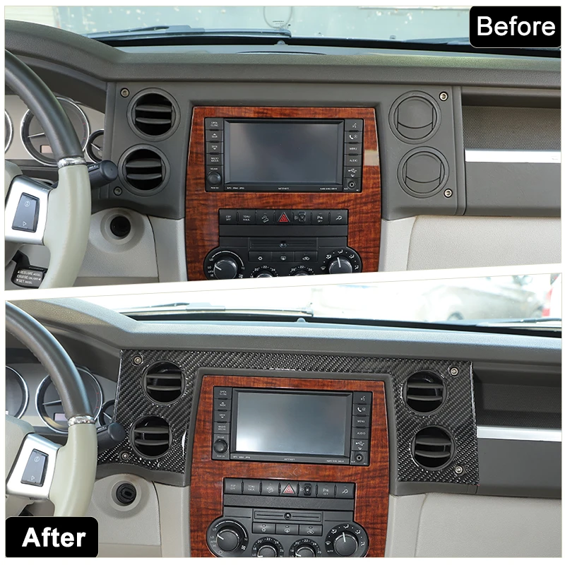 BAWA Central Control Dashboard Air Conditioning Cover Trim For