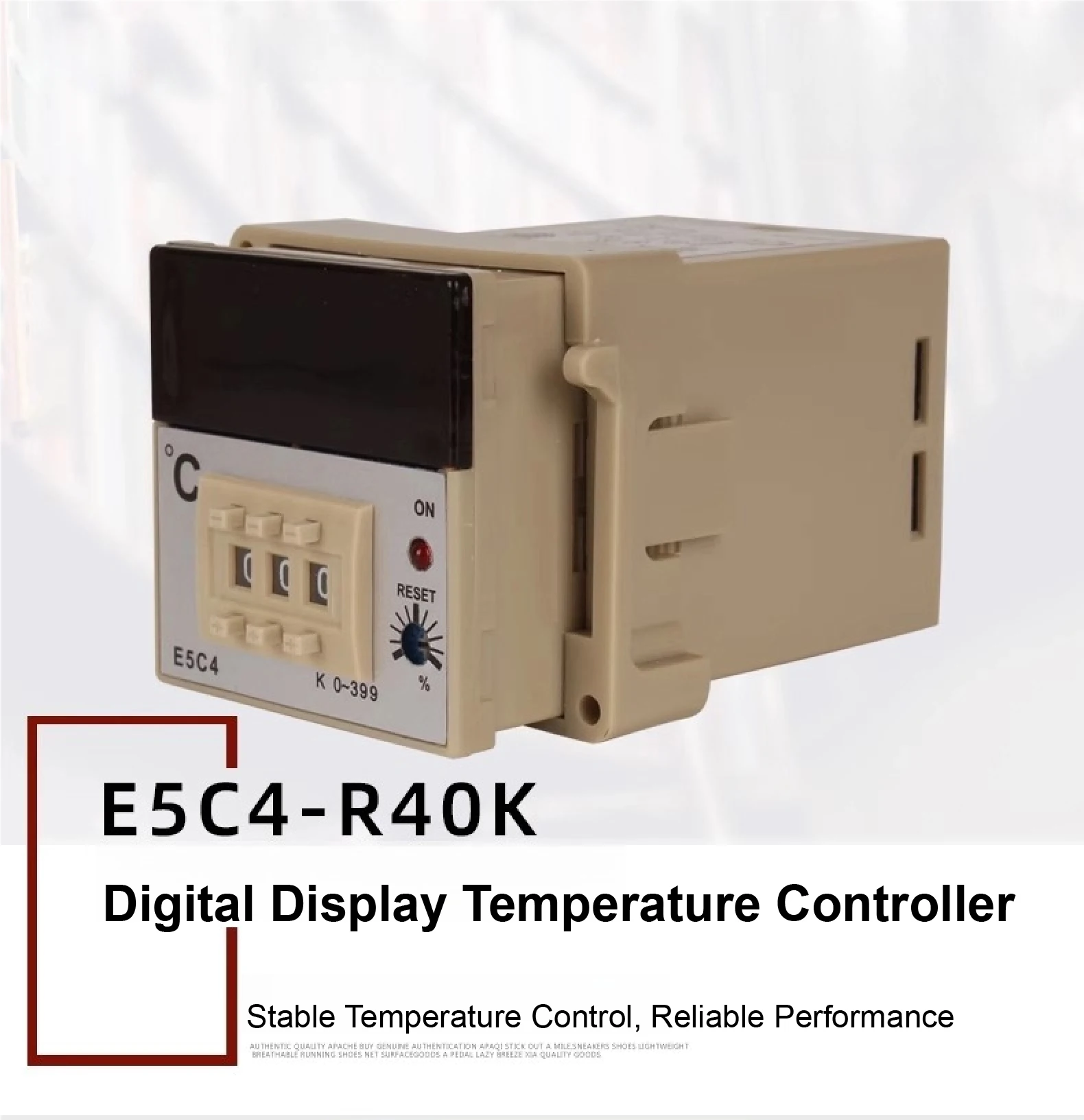 E5C4-R40K Temperature Controller Digital Thermostat 220VAC Relay Output K Type T