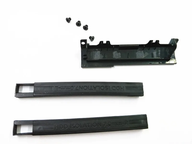 Hard Drive Caddy Cover 7mm Isolation Rubber Rails Dell Latitude E6440