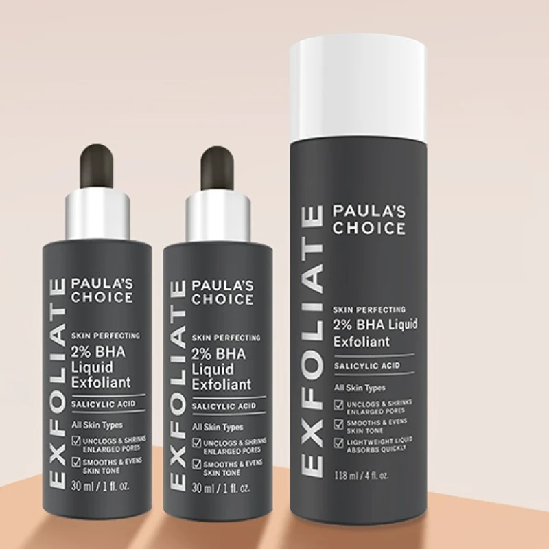 Paulas Choice Skin Emollient 2pc BHA Liquid Salicylic Acid Exfoliator
