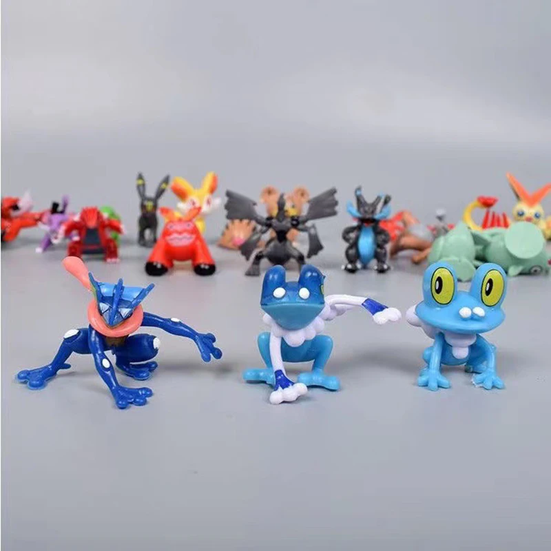 24/48/144 個ポケモンアニメフィギュアランダム繰り返しなし