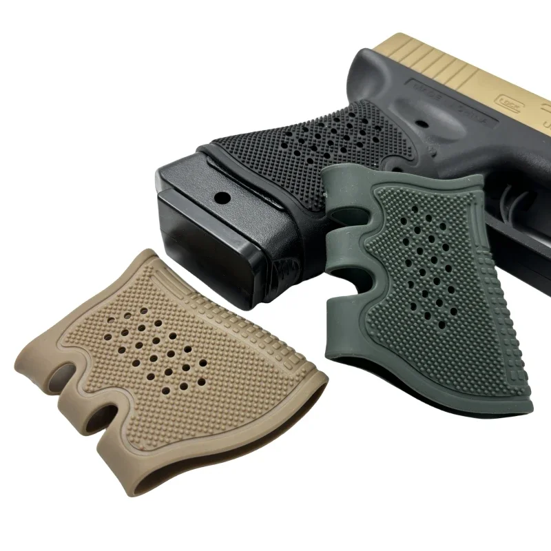 Gun Holster Tactical Rubber Grip Anti Slip for Glock 17 19 etc