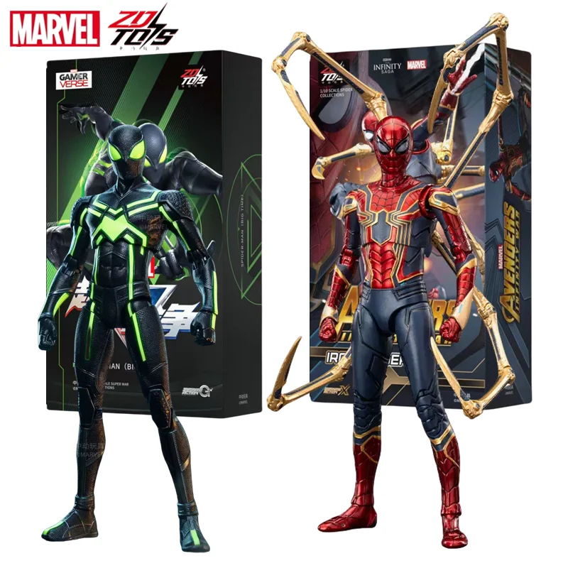 ZD toys Super War Big Time Spider-man Action Figure ML Avengers