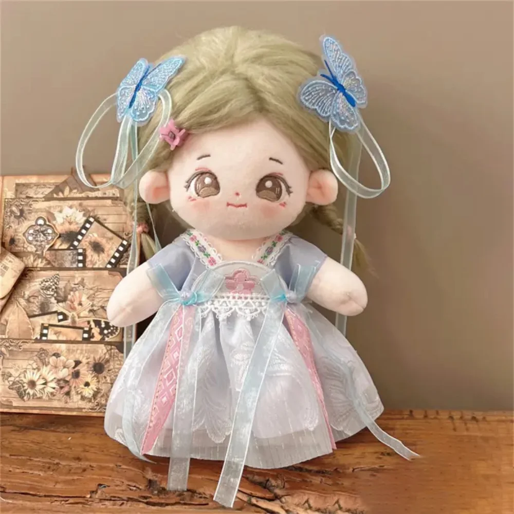 Cotton Doll Skirts Sets for 20cm Dolls Multiple Styles
