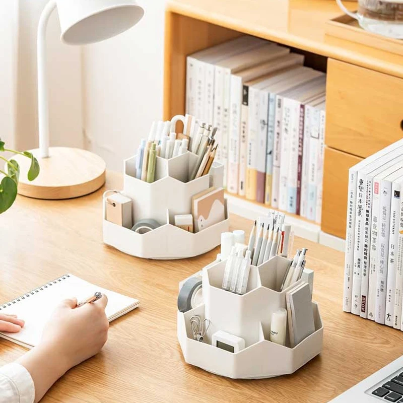 360 Degree Rotating Brush Holder Stationery Stand Rotatable Desktop Organiser Cosmetic Organiser Lipstick Holder makeup organizer,pen holder,pen and brush holder,desk organizer,brush holder,desk storage rack