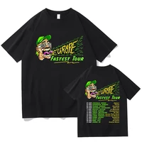 Feid Ferxxo Tour 2025 T-shirts Rapper Tshirts Short Sleeve Hiphop TShirts Unisex Y2K Tshirt High Quality Cotton Women Men Tops 2