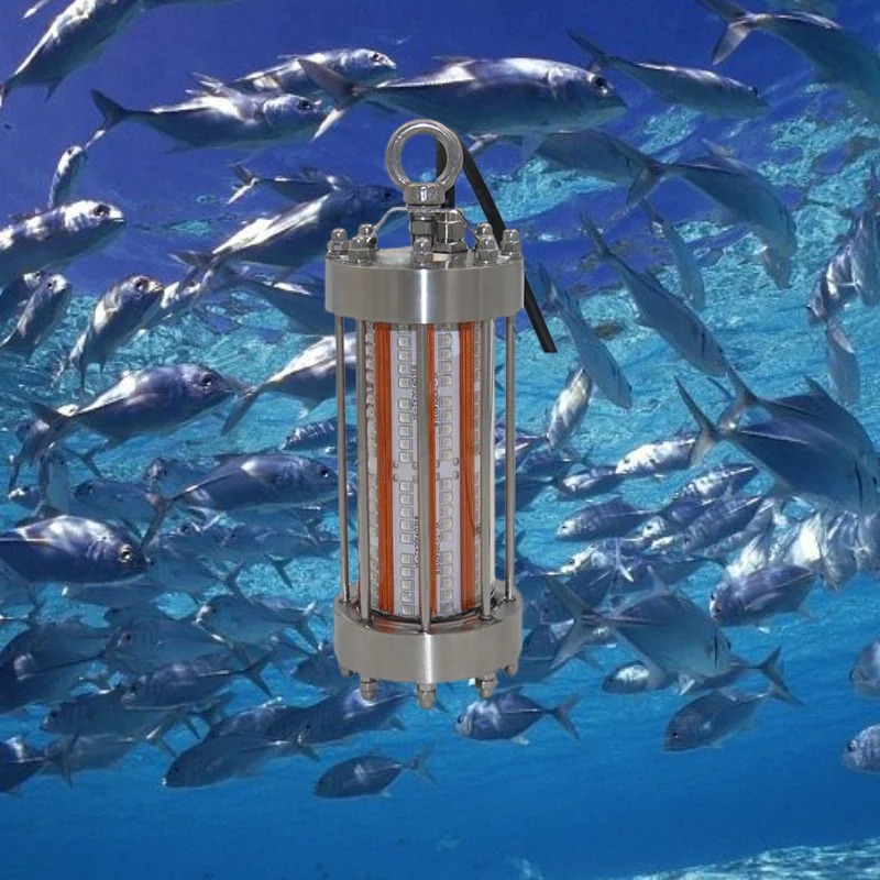 

30M 12V LED Underwater Fishing Light IP68 Night Marine Lures Finder Lamp Attracts Prawns Squid Krill Sea Lighting