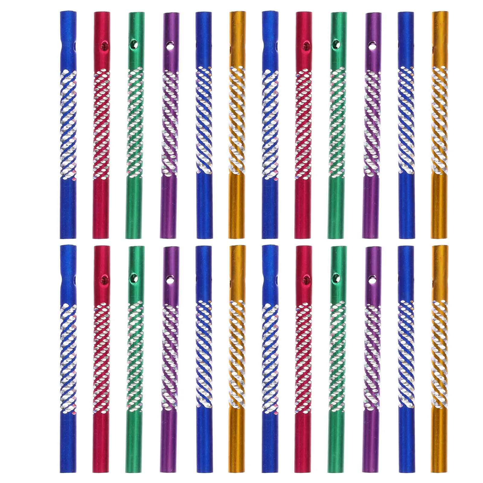 50pcs Hollow Aluminum Wind Chime Wind Chime Aluminium Tube Making SuppliesHome Wedding Party Memorial Decoration Gifts