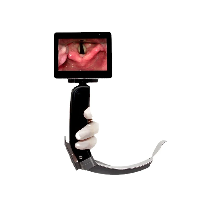 

Reusable Laryngoscope 3.0"LCD Display Touch Color Screen High-Definition Visual aryngopharyngeoscope for hospital use