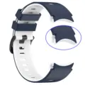 Midnight blue white