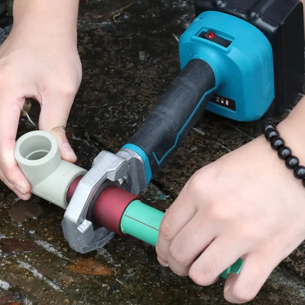 Electric Pipe Welding Machine Cordless Fuser PPR PE Soldering Iron Plastic Tube PP Heating Hot Melt Fit For Makita 18V Battery soldering iron pipe welding iron pipe welding
