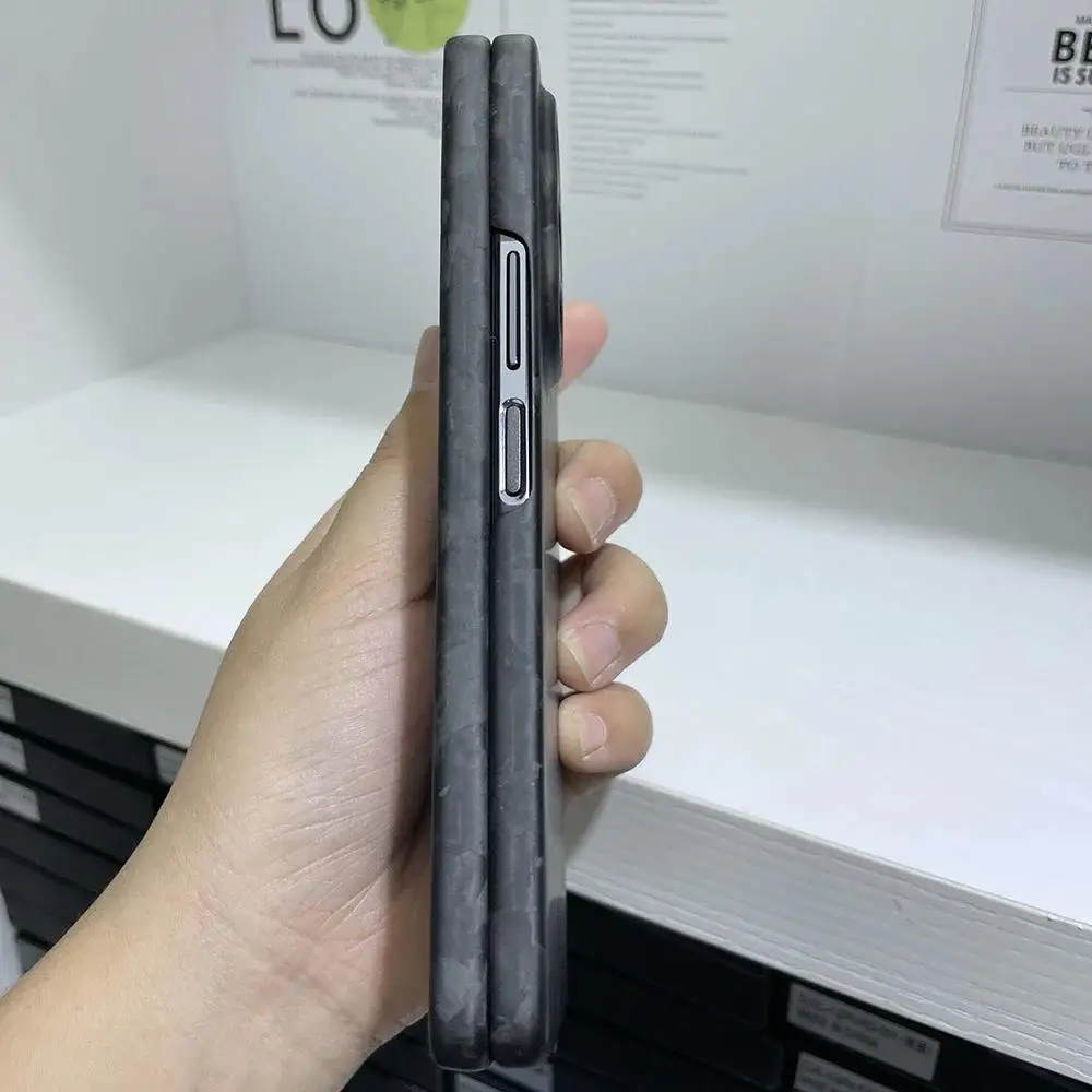 New Aramid Carbon Fiber Case For Samsung Galaxy Z Fold 5 Fold5 Case Ultra-thin Anti-drop CASE Cover