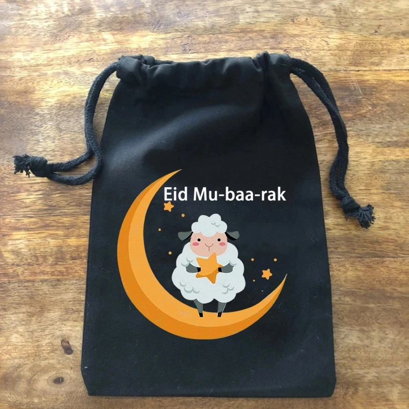20 Sheep Eid Mubarak Gift Bag Happy Al-Adha Muslim Islamic Ramadan Kareem Iftar Feast Of Death Meal Party Decoration Favor