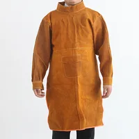 Heavy Duty Leather Welding Apron Flame & Heat Resistant