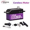 GXservo 16KG Large Torque CNC Aluminium Shell Metal Gear Coreless Waterproof 1:10 Short Body For RC Car Robot Airplane Boat 1