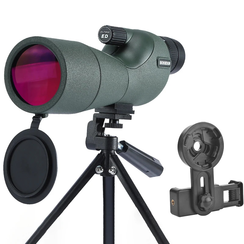 2575x Ed Zoom Monocular Spotting Scope High Power Telescope Bak4 Prism