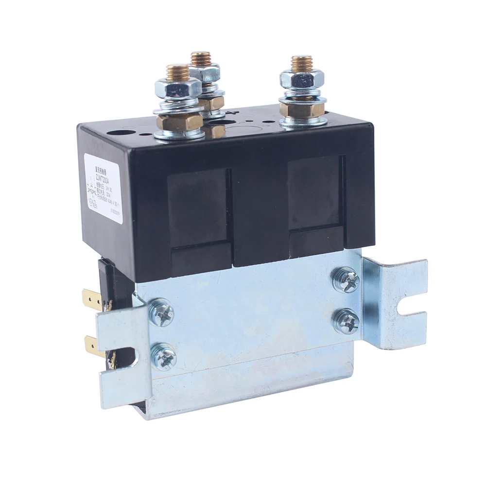 ZJWT200A DC182 CZWT200A 2NO2NC 2SPDT 12V 24V 36V 48V 60V 72V DC 정방향 역방향 접촉기, 지게차 그랩 차량 윈치 모터