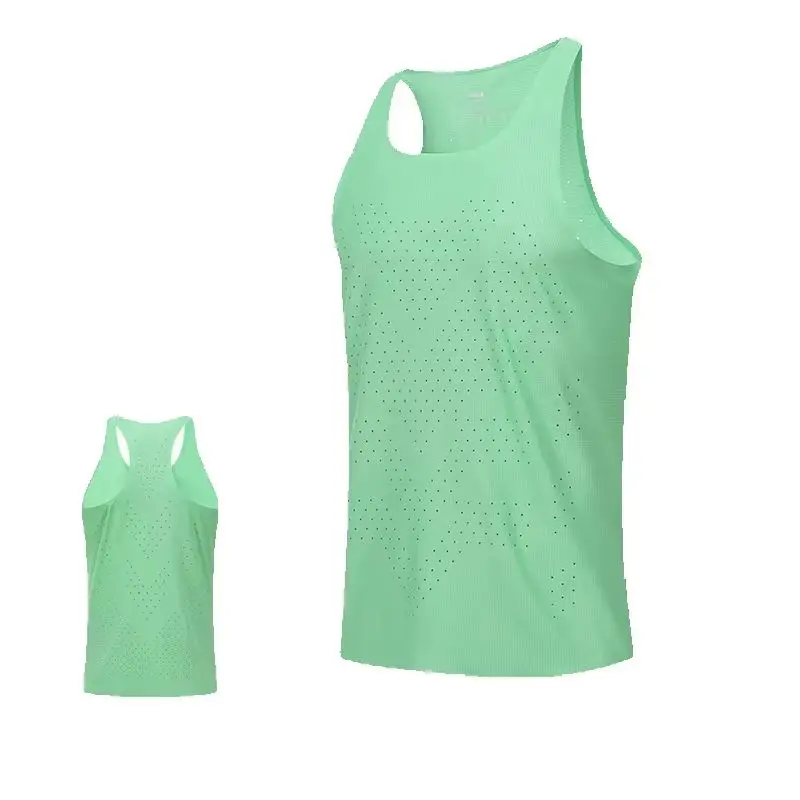 Magliette da Corsa per Uomo, Top Aderenti da Palestra, T-shirt per Fitness e Maratona, Abbigliamento Sportivo per Basket - Image 4