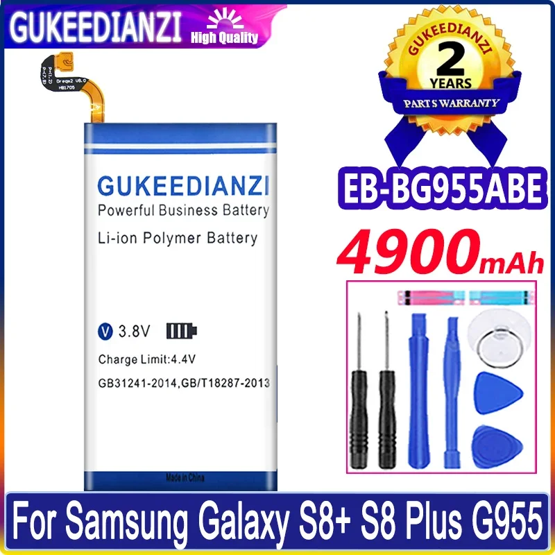 Batteria Per Samsung Galaxy S8 Plus S8Plus Eb-Bg955Aba Eb-Bg955Abe G9550 S8Plus Sm-G9 Sm-G955 G955 4900Mah