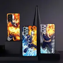 

My Hero Academia Todoroki Shoto Phone Case For Samsung galaxy A S note 10 12 20 32 40 50 51 52 70 71 72 21 fe s ultra plus
