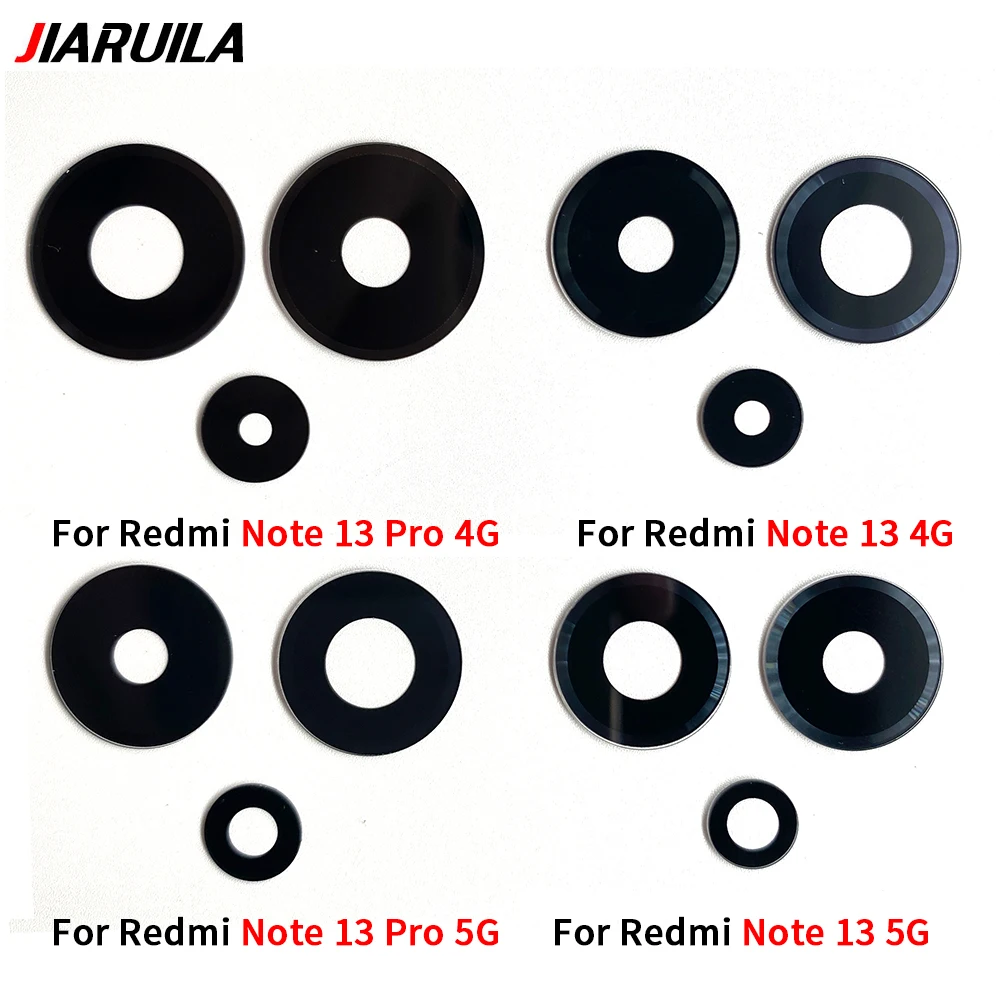 Premium Rear Back Camera Glass Lens Replacement with Adhesive