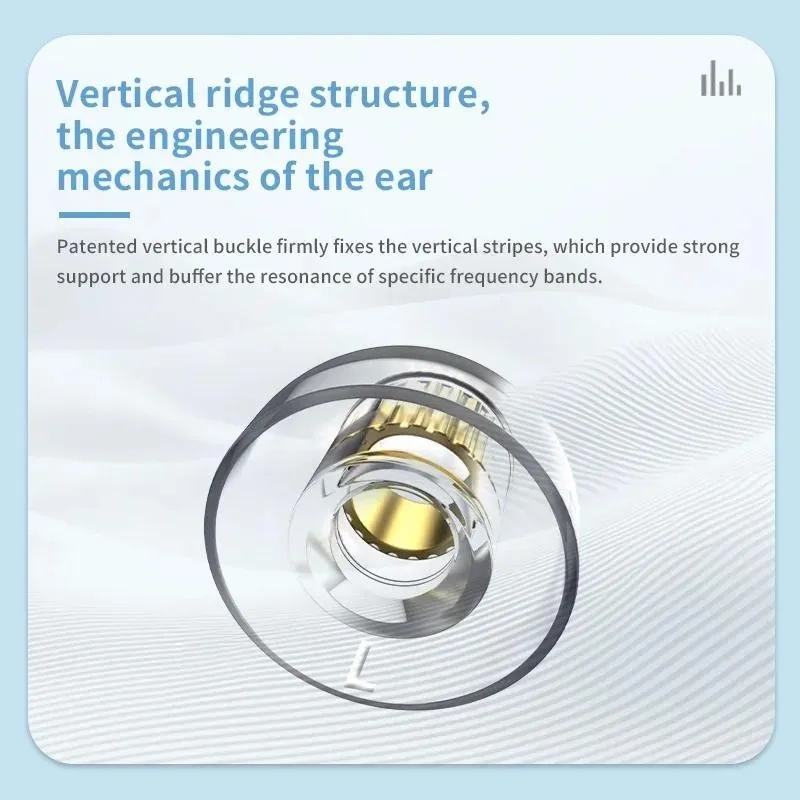 BGVP B11 Exquisite Silicone Earphone Eartips Oxygen-free Copper Liquid Silicone Ear Tips Skin-friendly Prevent Distortion 6