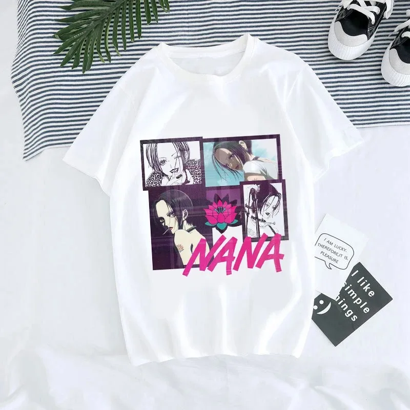 T-shirt Nana Osaki - Anime Nana - Haut Imprimé Manga - Homme/Femme - Noir