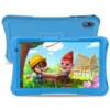 PRITOM 10 inch kids tablet Android 12, 4GB(2+2)+32GB, Quad Core, 6000 mAh, WiFi 6, Dual Camera, Bluetooth, Toddler Tablet 1
