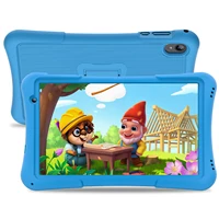 PRITOM 10 inch kids tablet Android 12, 4GB(2+2)+32GB, Quad Core, 6000 mAh, WiFi 6, Dual Camera, Bluetooth, Toddler Tablet 1