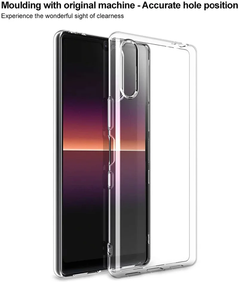 Transparent Ultra-Thin Clear Silicone Soft Case Cover