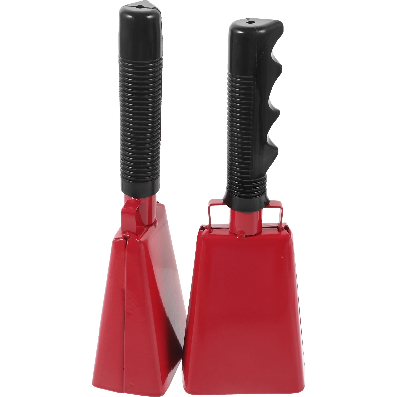 

2 Pcs Handle Cow Bells Noise Makers Football Metal Cowbells for Sporting Events