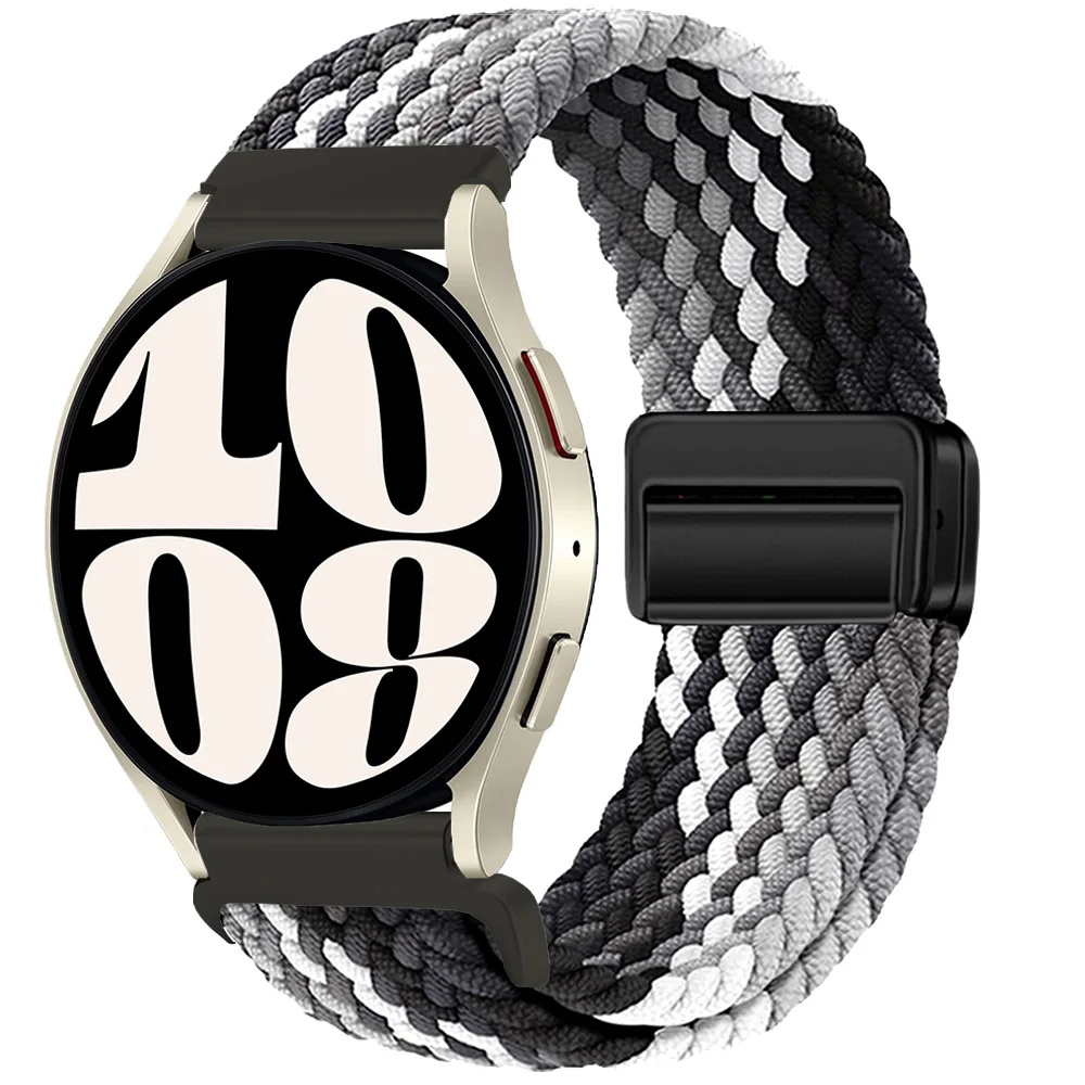 Flexible Braided Nylon Smartwatch Strap - 22mm/20mm Band