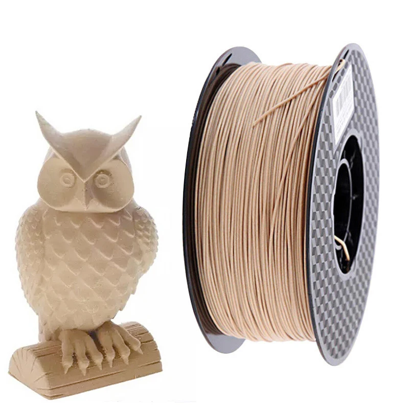 Filament PLA en bois pour imprimante 3D, effet spécial marbre, matériaux  d'impression 3D, 1kg, 1.75g, 500g, filament en plastique arc-en-ciel en bois,  250mm - AliExpress