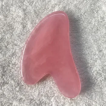 Heart-Shaped Beeswax Gua Sha Tool 1