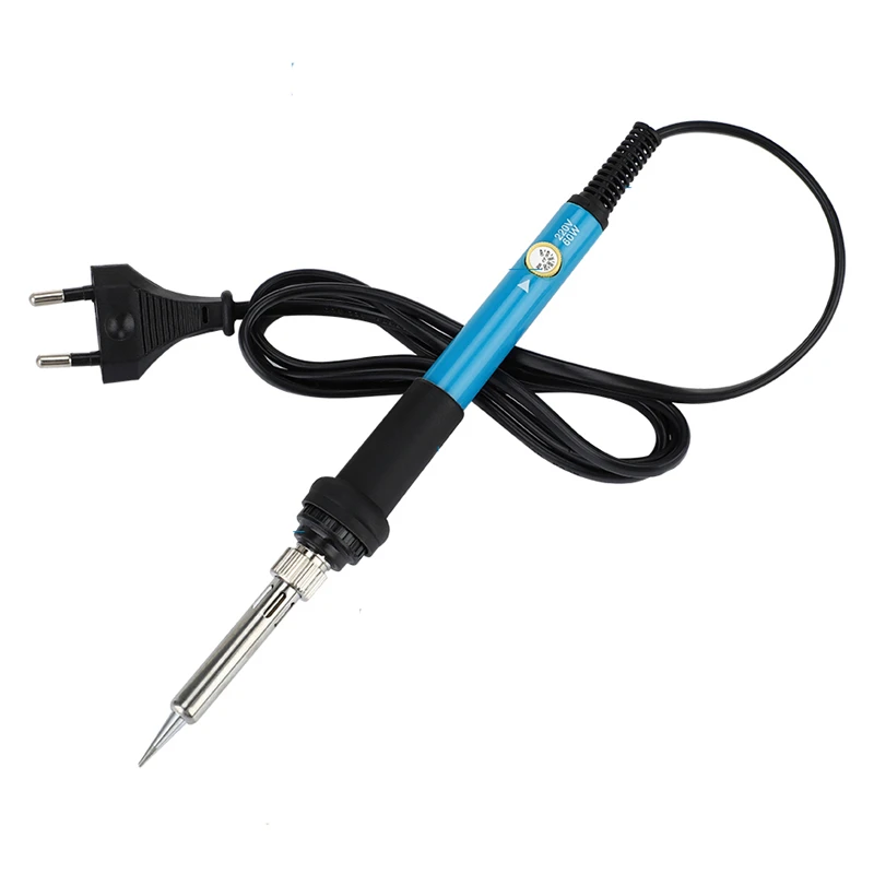 60W Soldering Iron Wood Burning Carving Pyrography Pen Adjustable Temperature Welding Wood Embossing Burning Repair soldering iron station Welding Equipment