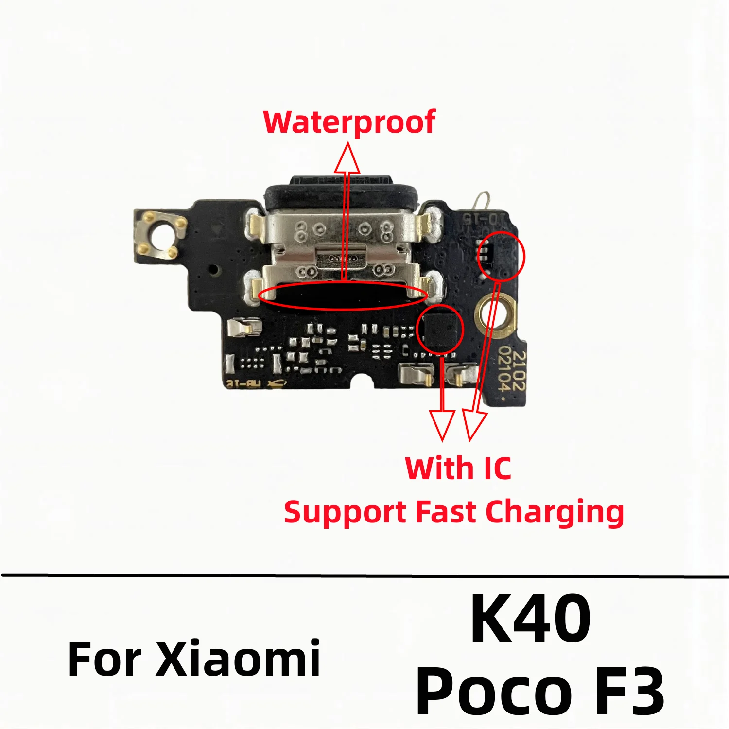 Connecteur De Charge Pour Xiaomi Poco F3 GT – Pièce De Rechange Générique