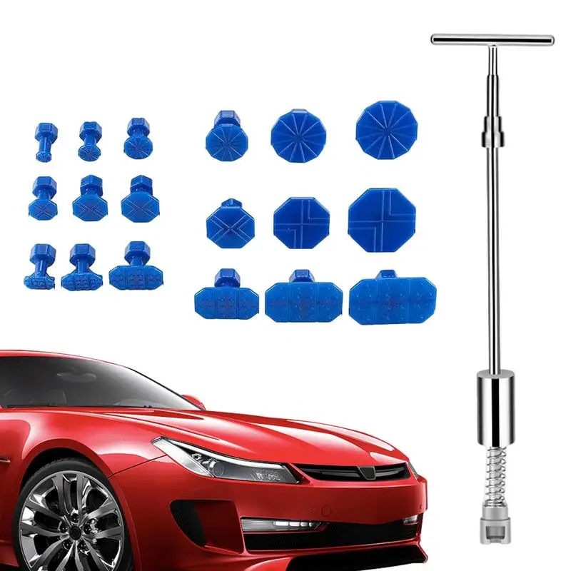 

Car Dent Puller Auto Repair Kits Metal T Repair Sheet Slide Batter Intense Screen Suction Cups Too Discard Small Dent Puller