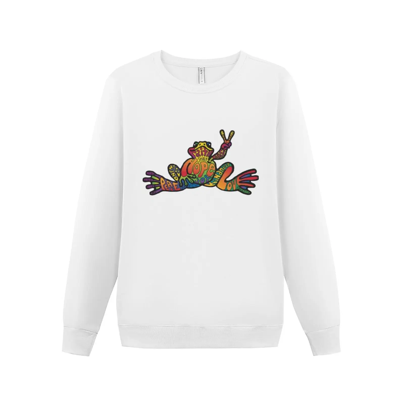 

New Peace Frog Sweatshirt anime clothing anime clothes sweatshirt men