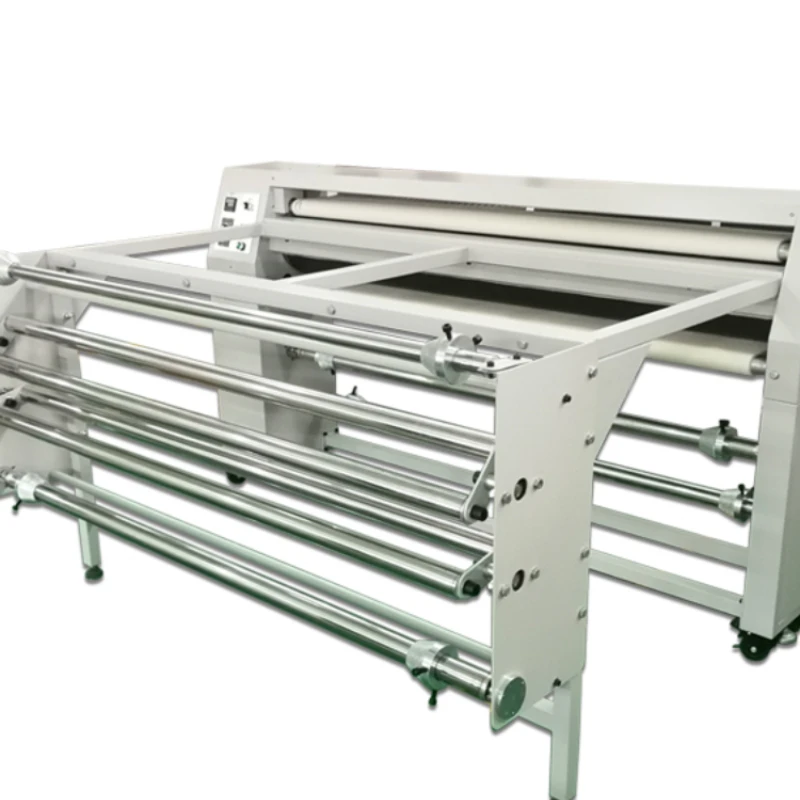

Hot Sale 1600mm Roller Heat Cloth Tshirt Printing Press Fabric Transfer Machine