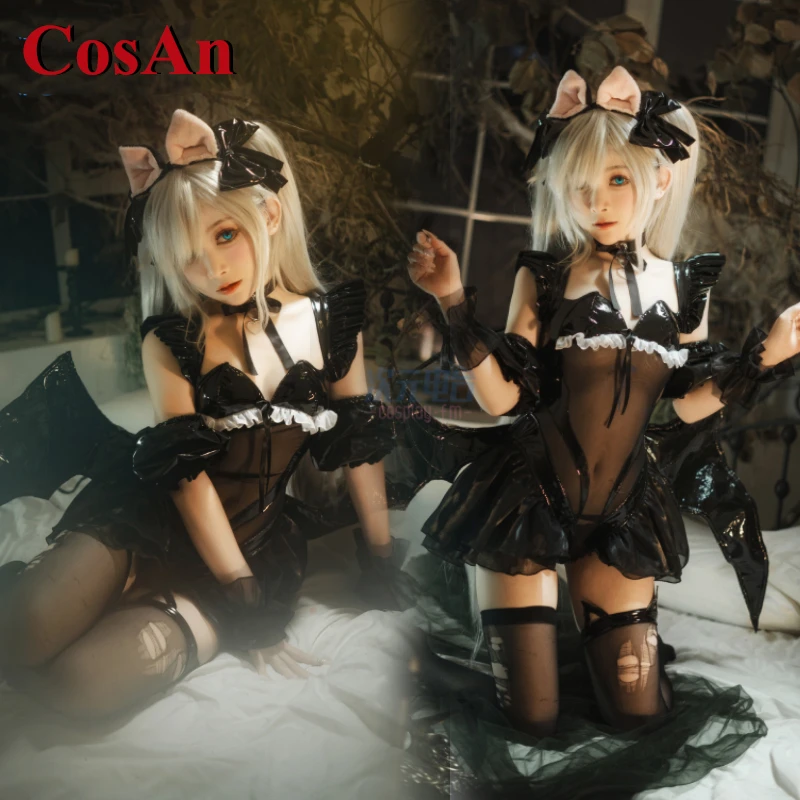 

Косплей-костюм CosAn из игры «коготь Лейн», HMS Janus, маленький дьявол, милая боевая униформа, визуальная вечевечерние