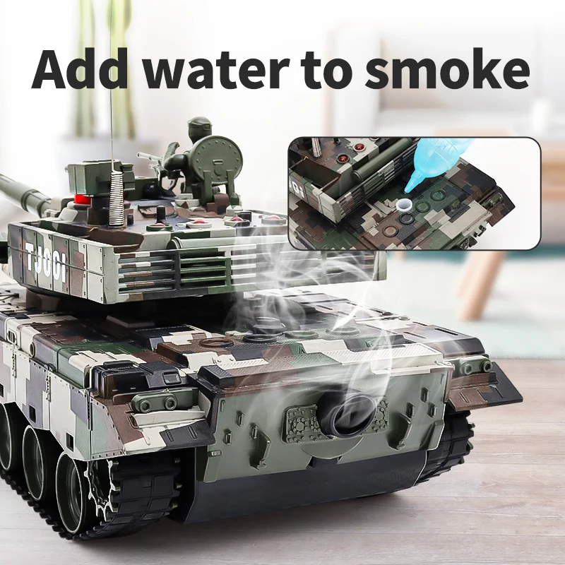 Remote Control Car Remote Control Tank Remote Control Vehicle 2.4G Tracked Simulation Remote Control Tank