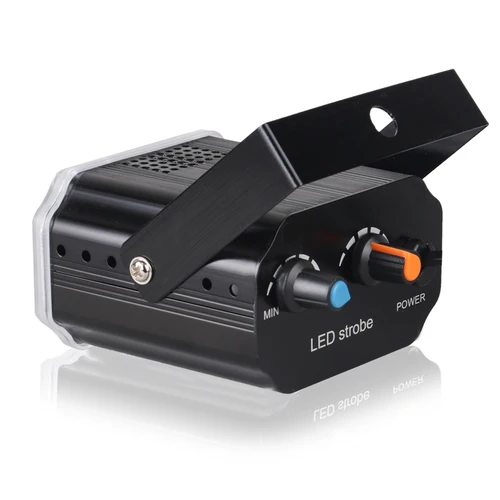 ALIEN RGB UV 화이트 스트로브 조명, 디스코 DJ 파티 휴일 크리스마스 음악 클럽 사운드 활성화 플래시, 무대 조명 효과, 48 LED 3