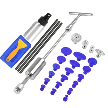 PDR 툴 paintless 덴트 Repair 덴트 Puller Kit 덴트 제거 슬라이드 Hammer 붙 스틱 역 Hammer 붙 탭 대 한 우박 데미지
