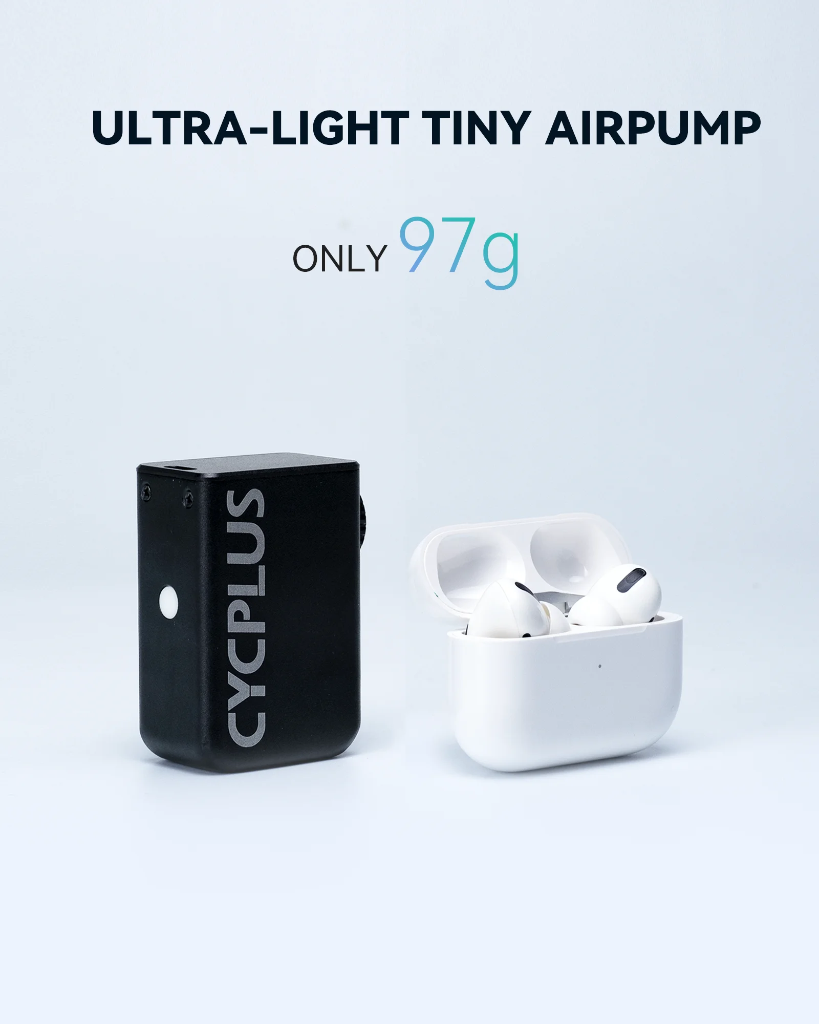 CYCPLUS AS2 Pro ミニ自転車タイヤインフレーター